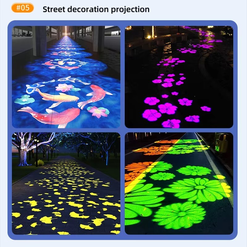 110W Creative Pattern Dynamic Effects Led Logo Gobo Projector Porjection Lamp