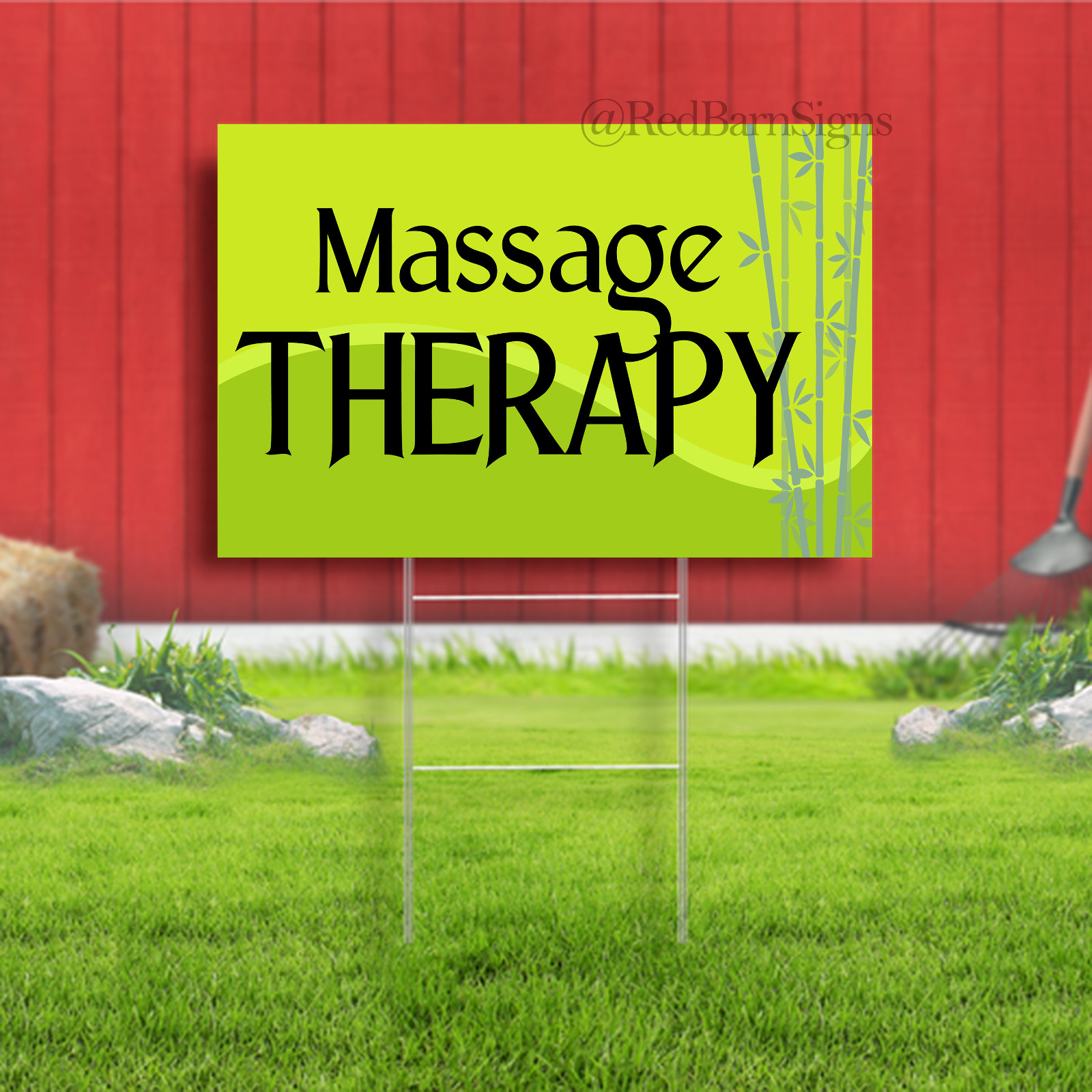 Massage Therapy Coroplast Sign Plastic Indoor Outdo FREE SHIPPING