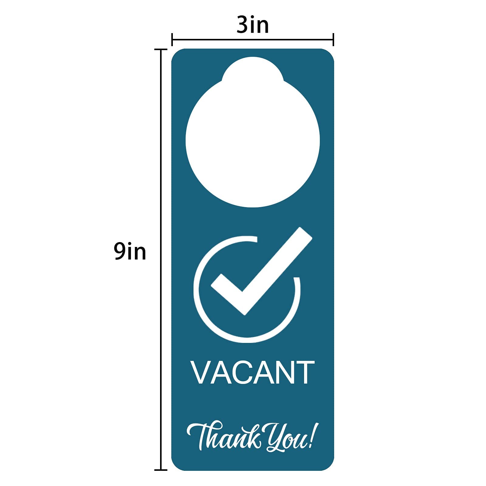 Vacant Occupied Sign, 2 Pack, Double Sided,Door Hanger Sign for Home Office R…