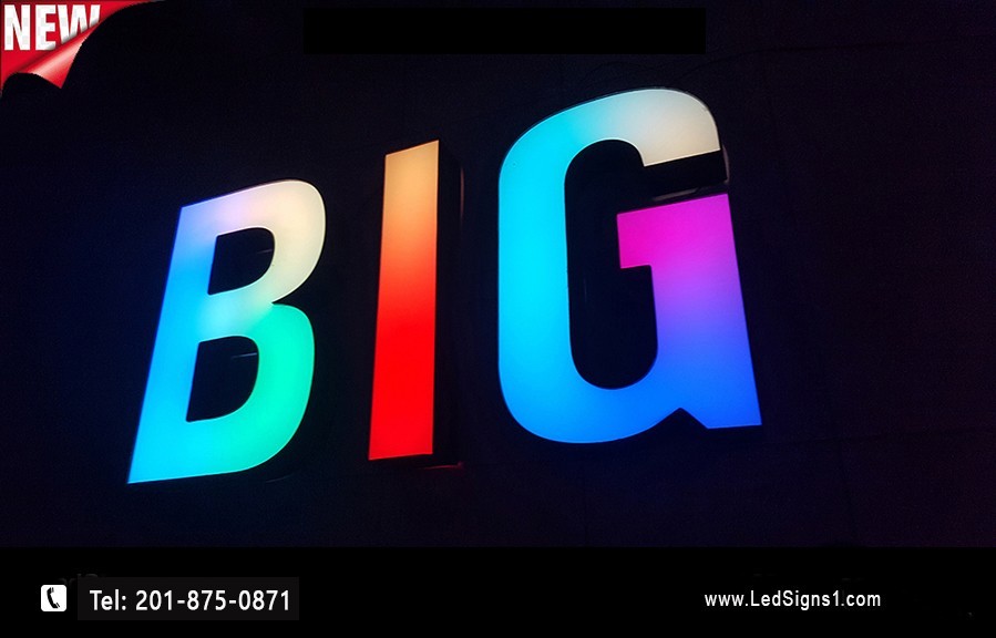 New Magic Color RGB Channel Letter Custom Made, ( Read Description ) 24 Inches