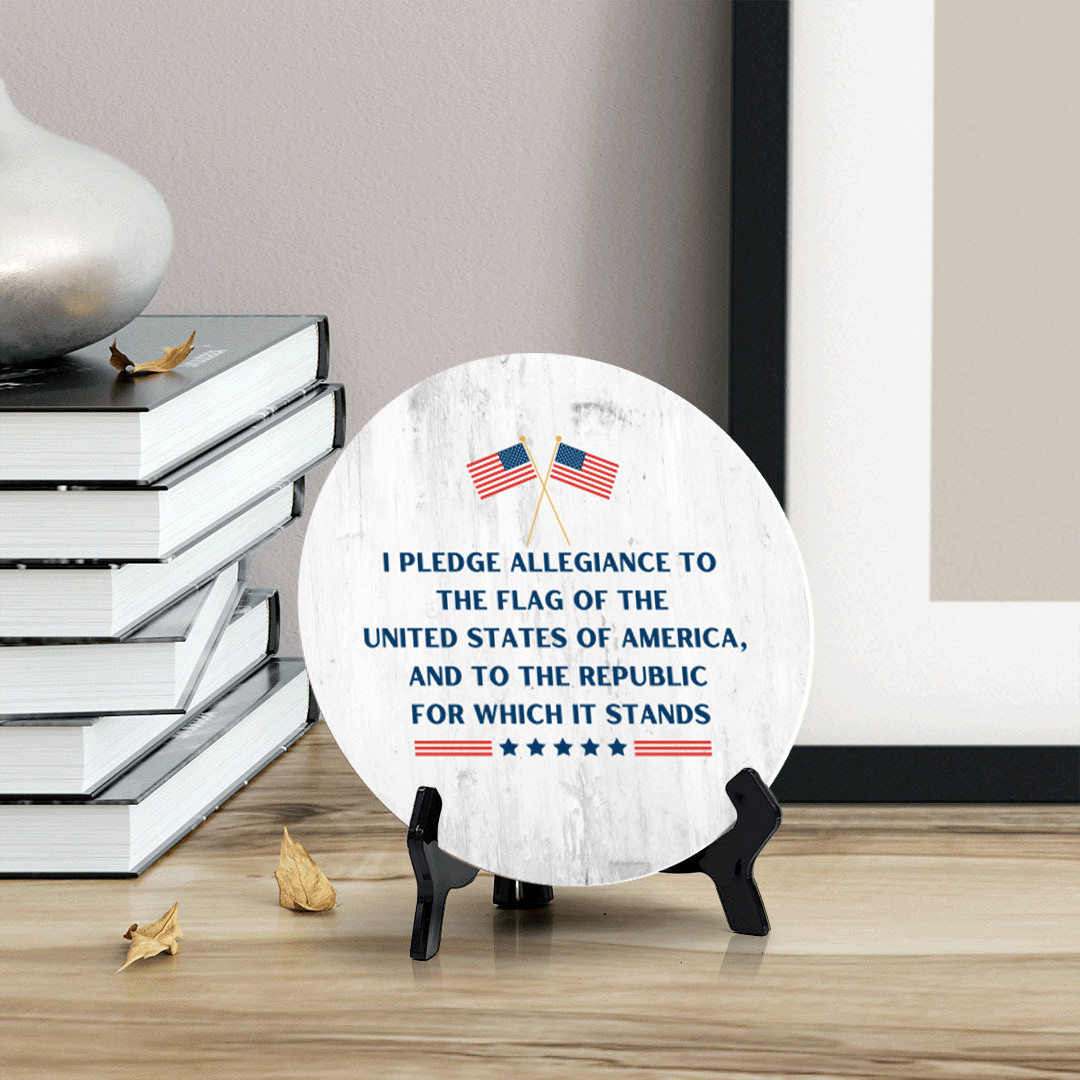 I Pledge Allegiance to the Flag of the United States of America, and to….