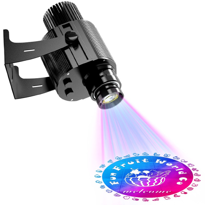 90W Waterproof Automatic Color Changing Gobo Projector Outdoor Projection Lamp