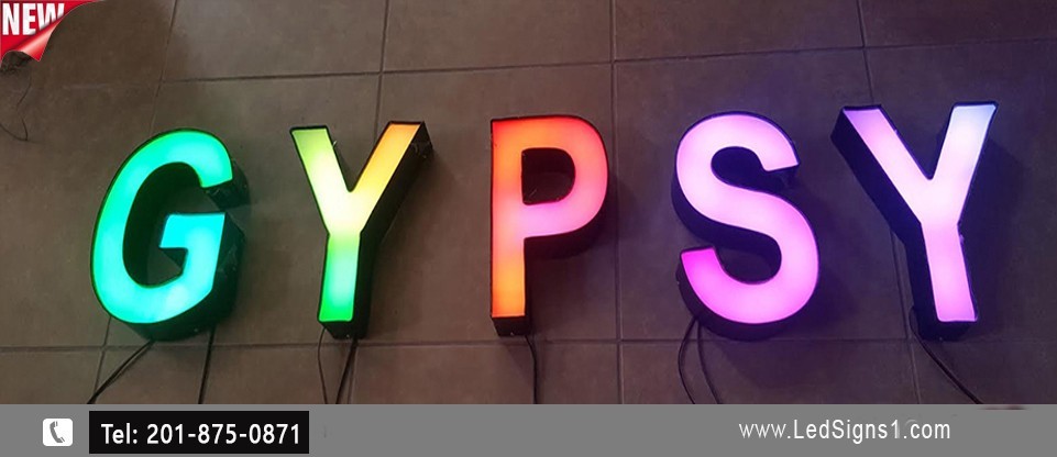New Magic Color RGB Channel Letter Custom Made, ( Read Description ) 24 Inches