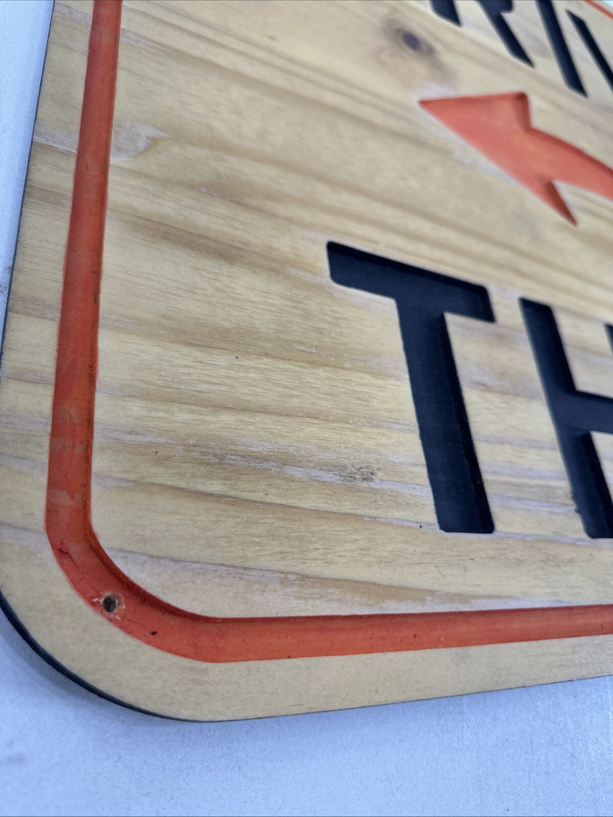 Drive-thru Wooden Sign Homemade 26” X 22”