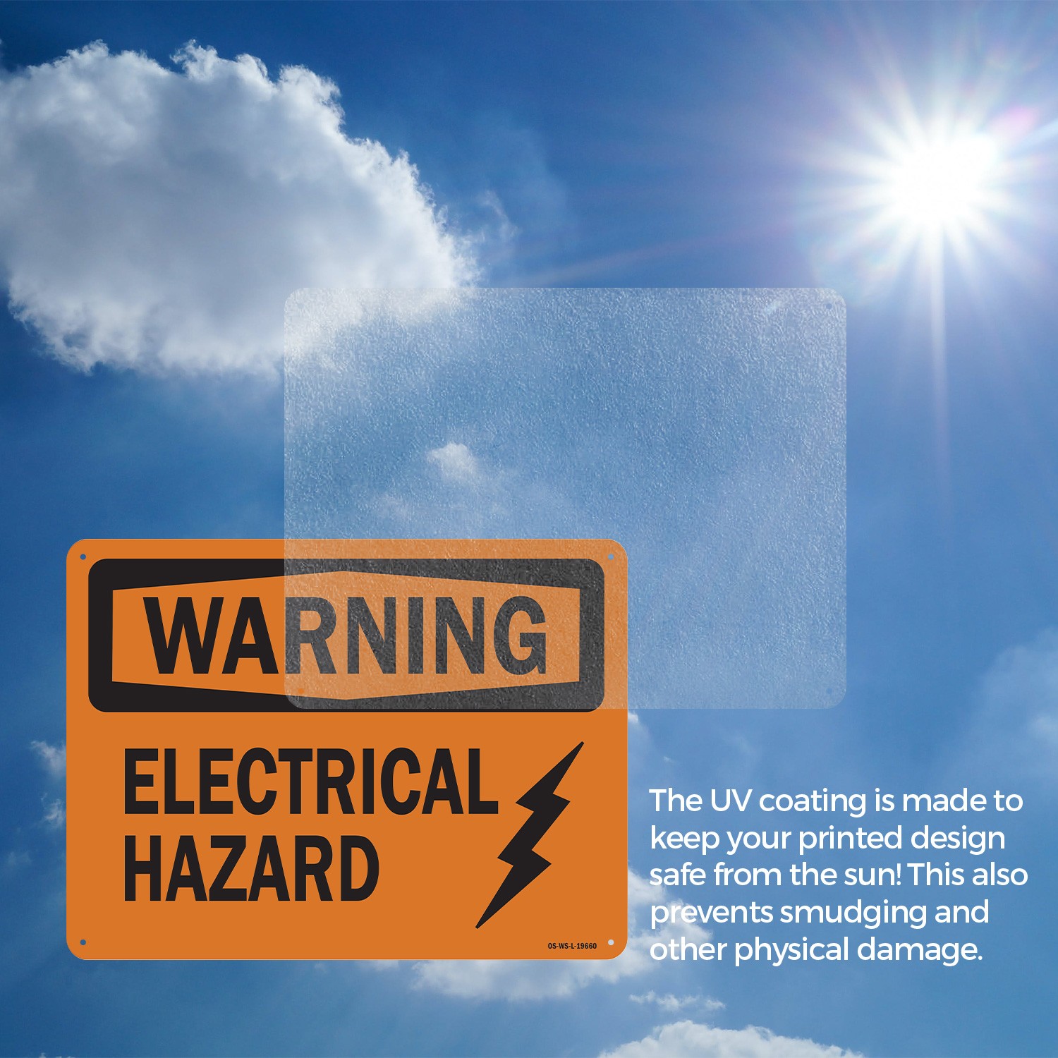 Electrical Hazard OSHA Warning Sign Metal, Plastic, Or Decal – 5 or 10 Pack