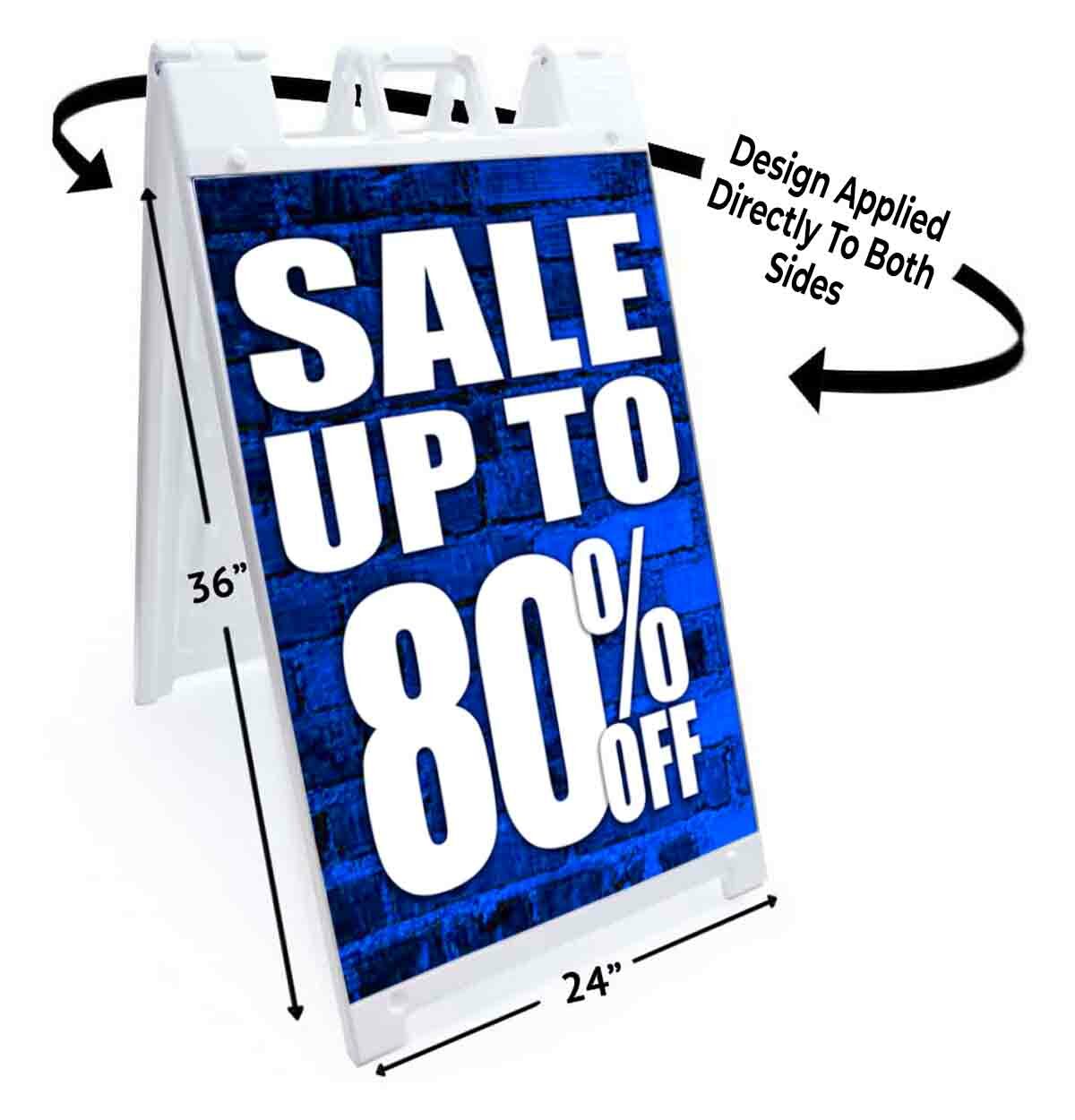 Sale Up To 80% Off Signicade 24×36 A Frame Sidewalk Sign Double Sided
