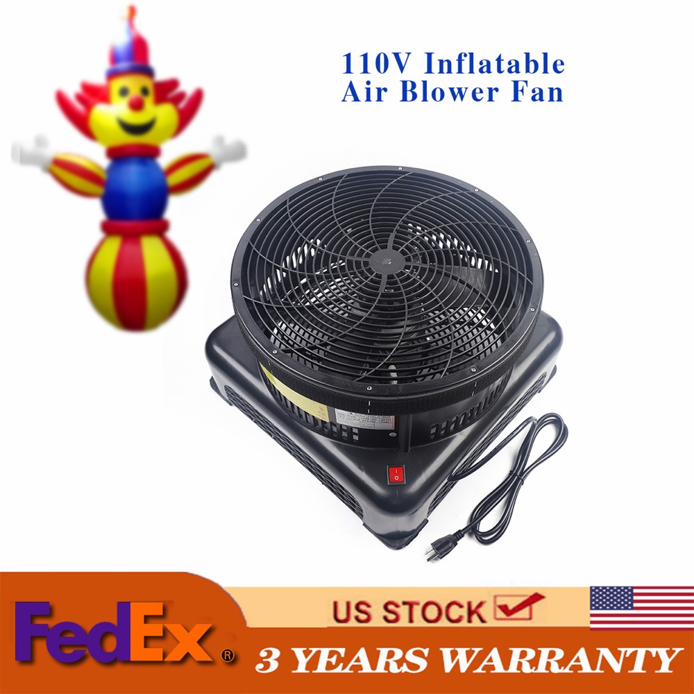750W 18 inch Air Blower Fan For Inflatable Sky Puppet Wavy Tube Man Dancing Doll