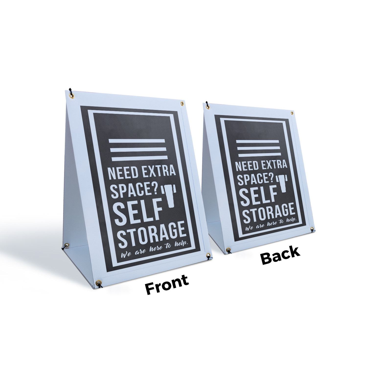 Need Extra Space Self Storage A-Frame Sidewalk Sign Affordable Units Available