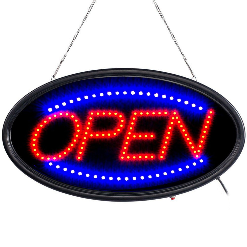 Open Sign Led Neon Ultra Bright Light Business Display For Restaurant Store Shop
