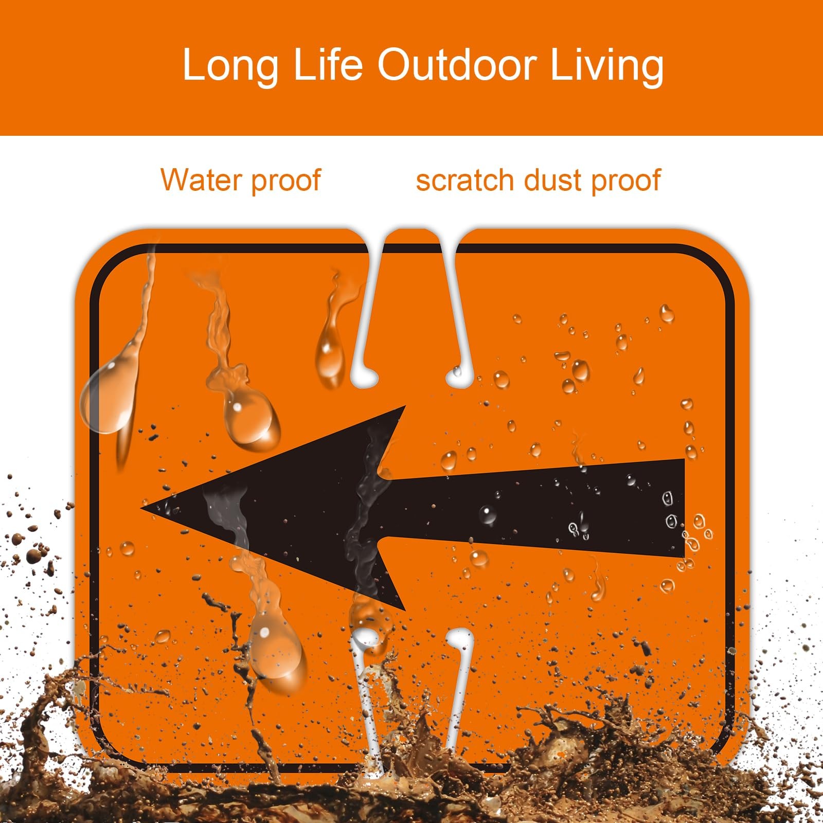 5 Pack Traffic Cone Reversible Arrow Signs, 12.6″x10.4″ PVC Arrow Sign for Tr…