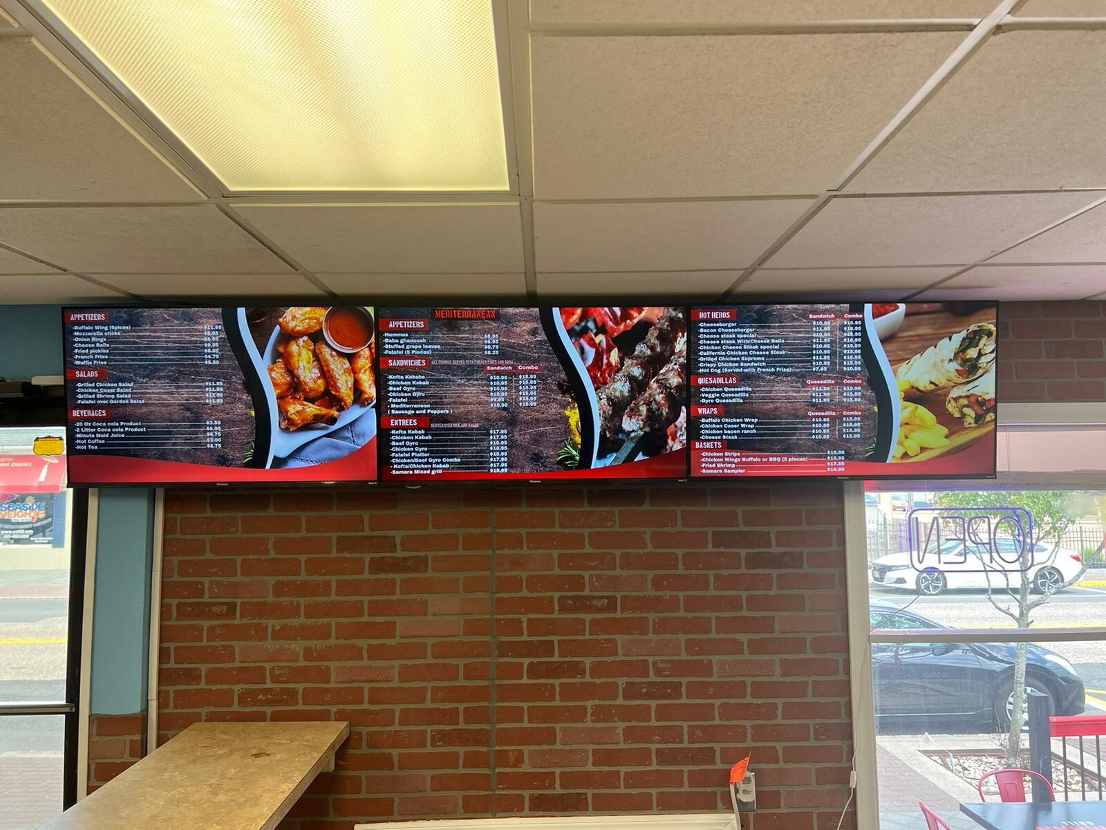 Digital Menu Boards + Software| TV Installation Service Included – Nationwide