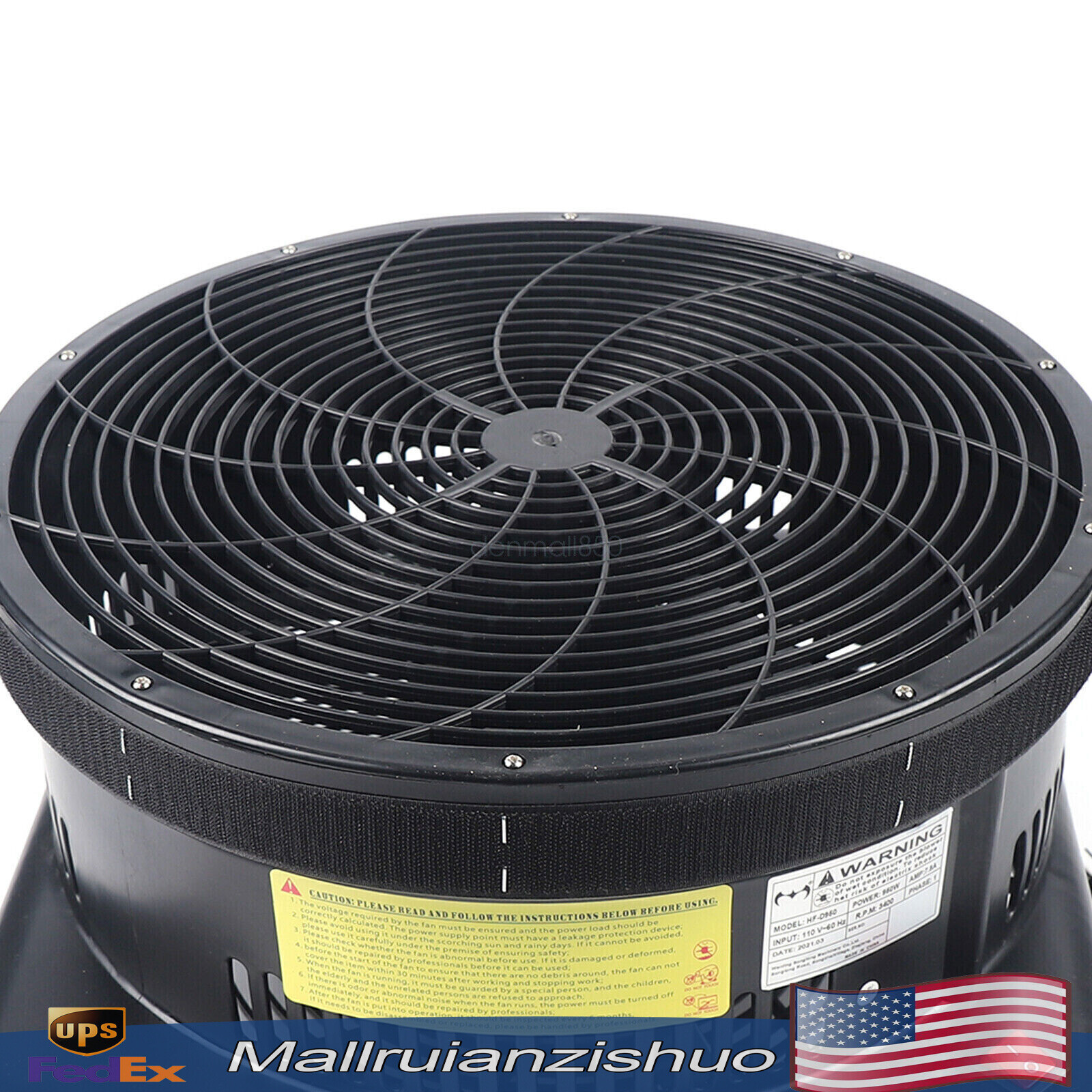 950W Air Puppet Blower Fan for Inflatable Dancer Tube Wacky Wavy Promotional Man