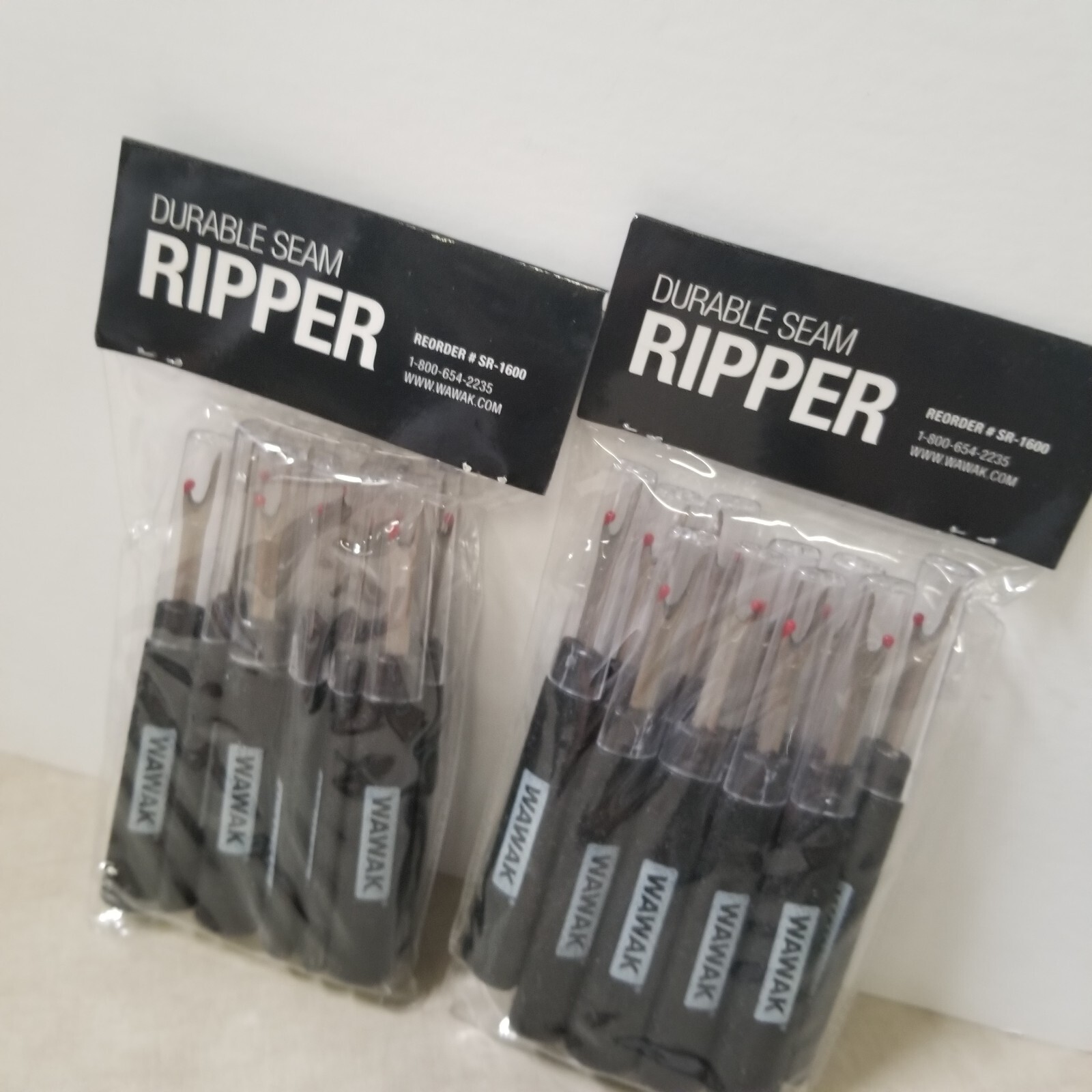 Lot Of 20 WaWak Durable Seam Ripper Pack Of 10 IN Each ONE