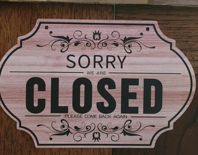 open/close business sign New