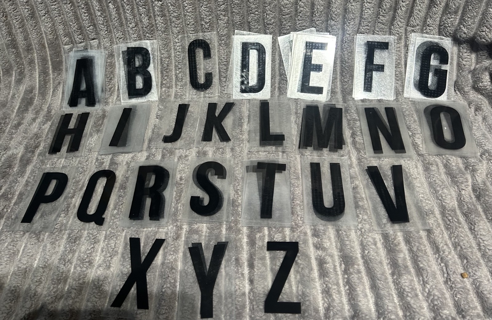 Marquee Letters Set Vintage Flexible Outdoor Acrylic Plastic Sign 5 Inch A-Z