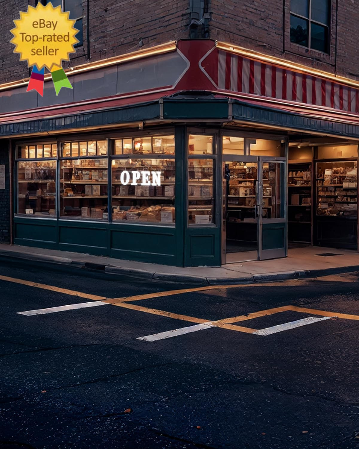Open Signs for Business, 40″L X 14″W Inch Ultra Bright Large LED Open Signs Bus