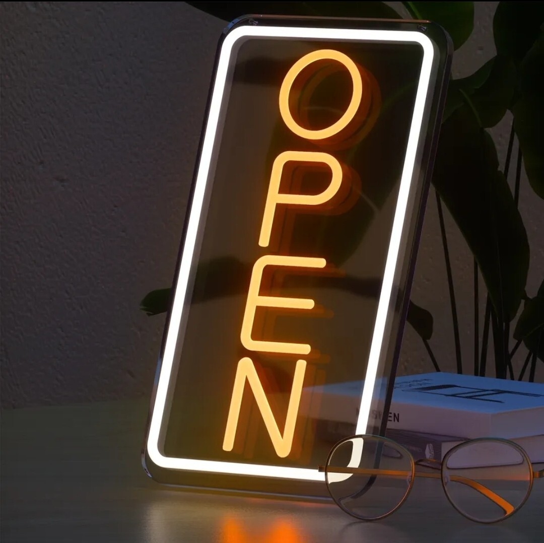 LED STORE OPEN SIGN , OPEN BUSSINES SIGN ,NIGHT LAMP HOME FOR BAR