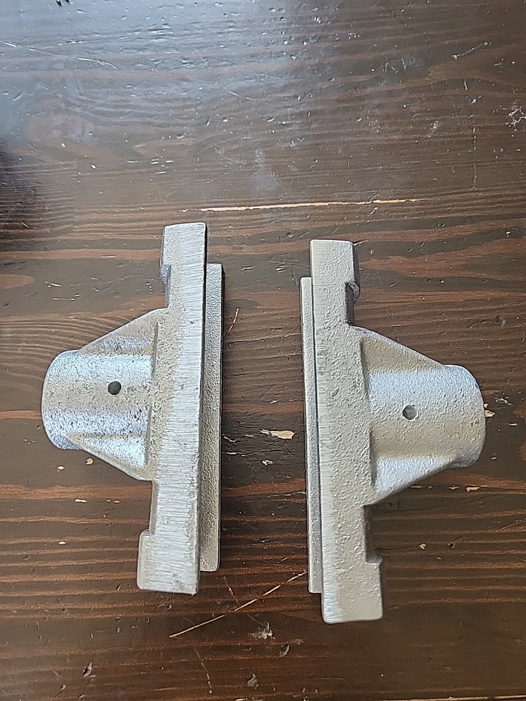 Street Pole Banner Mounting Bracket Clamps Cast Aluminum 2pc