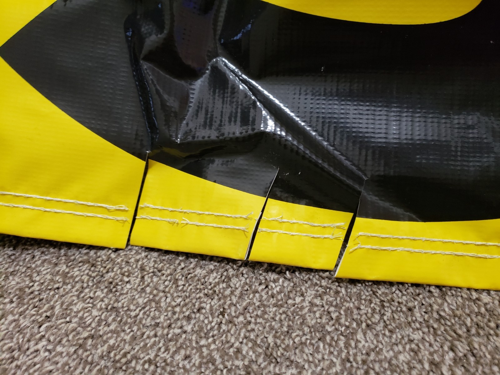 Store Closing Sign Banner Yellow 10ft x 3ft