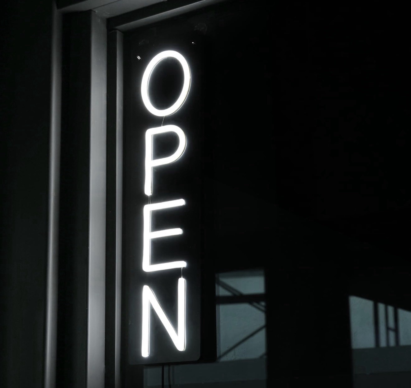 Ultra Bright 16″ LED Neon Open Sign for Retail Store Bar Salon Restaurant NEW…