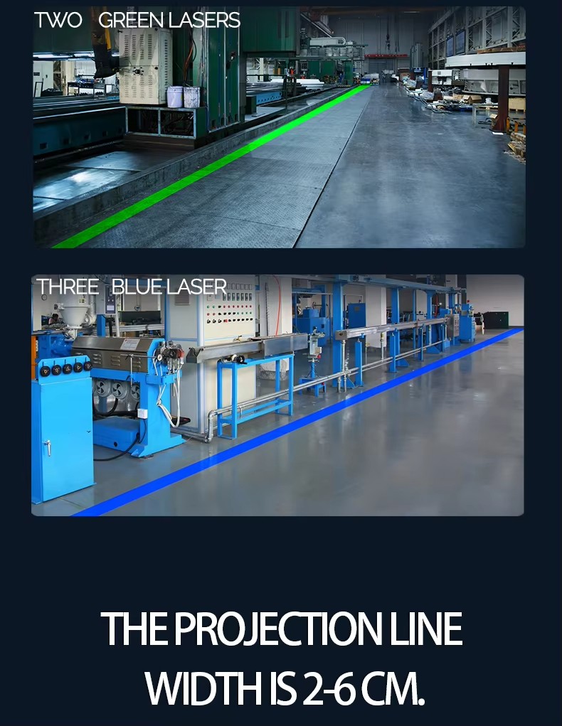 20-40W Green Industrial Warning Sign Lamp for Safety Laser Line Light Pojector