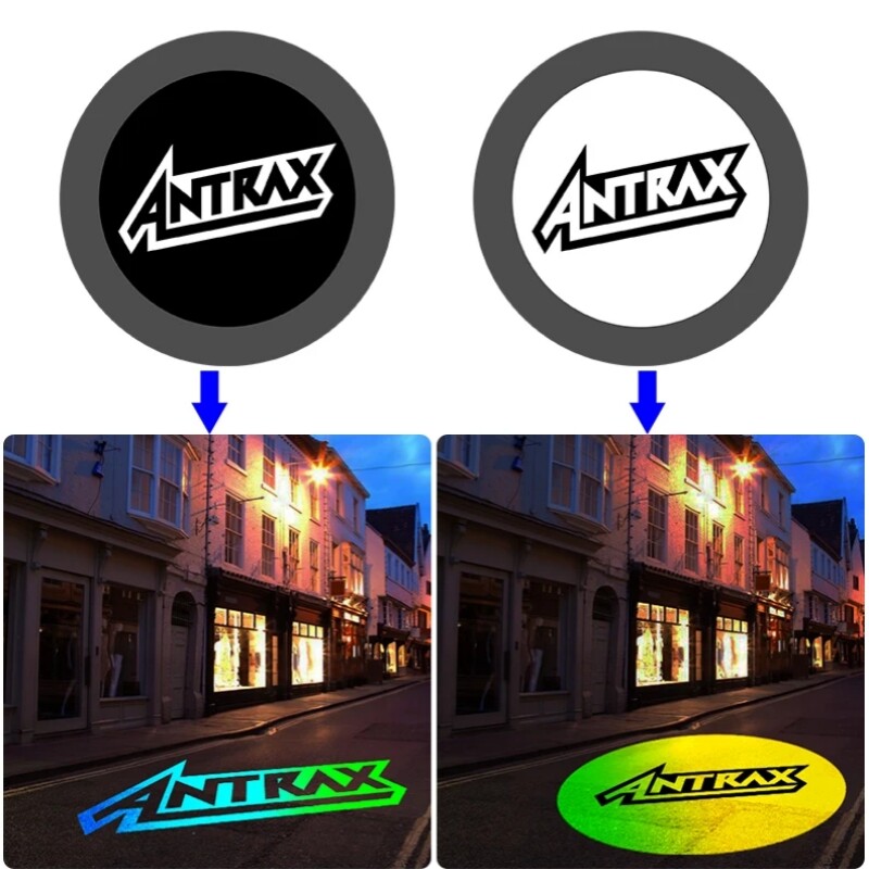 15W-110W Waterproof Dynamic Color Changing Wedding Light Logo Gobo Projector