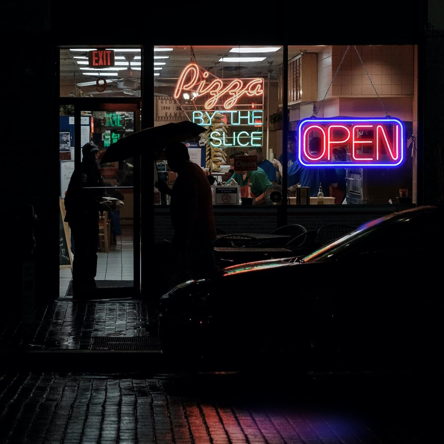 Open Signs for Business,32X16 Inch Large Bright Open Sign Neon Led
