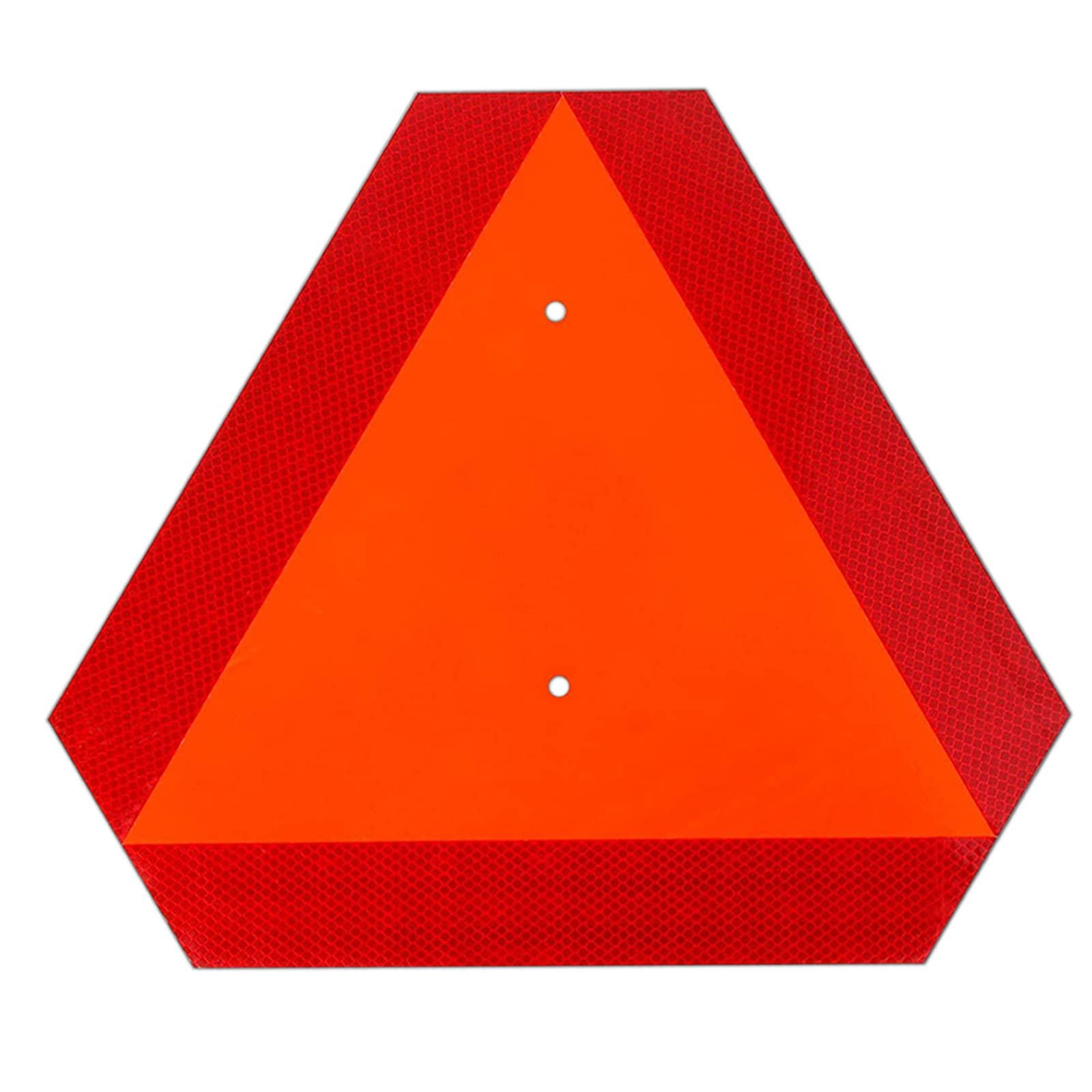 Slow Moving Vehicle Triangle Sign, Plastic Farm Triangle Safety Sign, SMV Sign