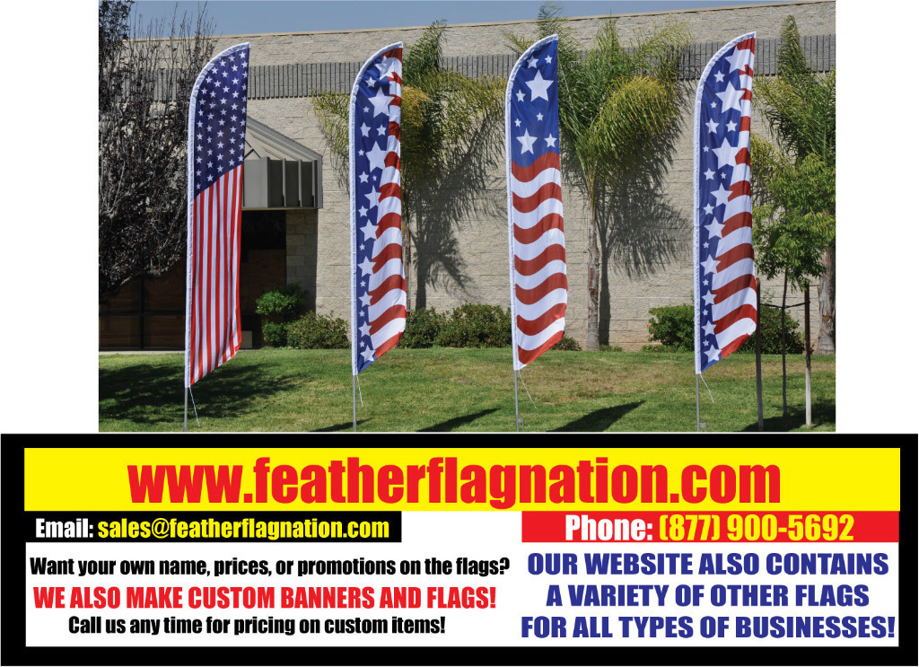 Solid Yellow Feather Banner swooper FLAG SET w/ HW