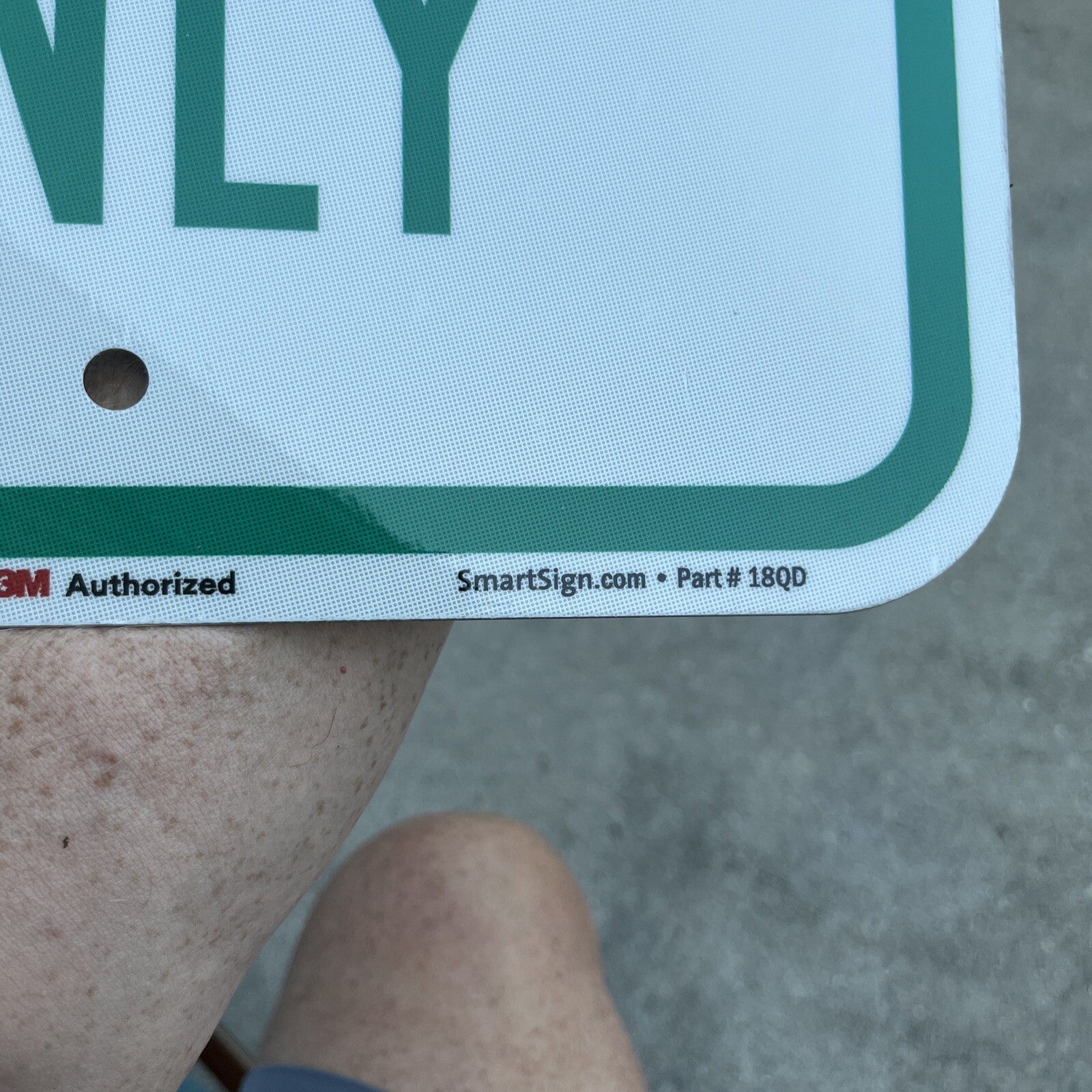 Compact Car Parking Only Sign Aluminum 12″ X 18″ Heavy Duty
