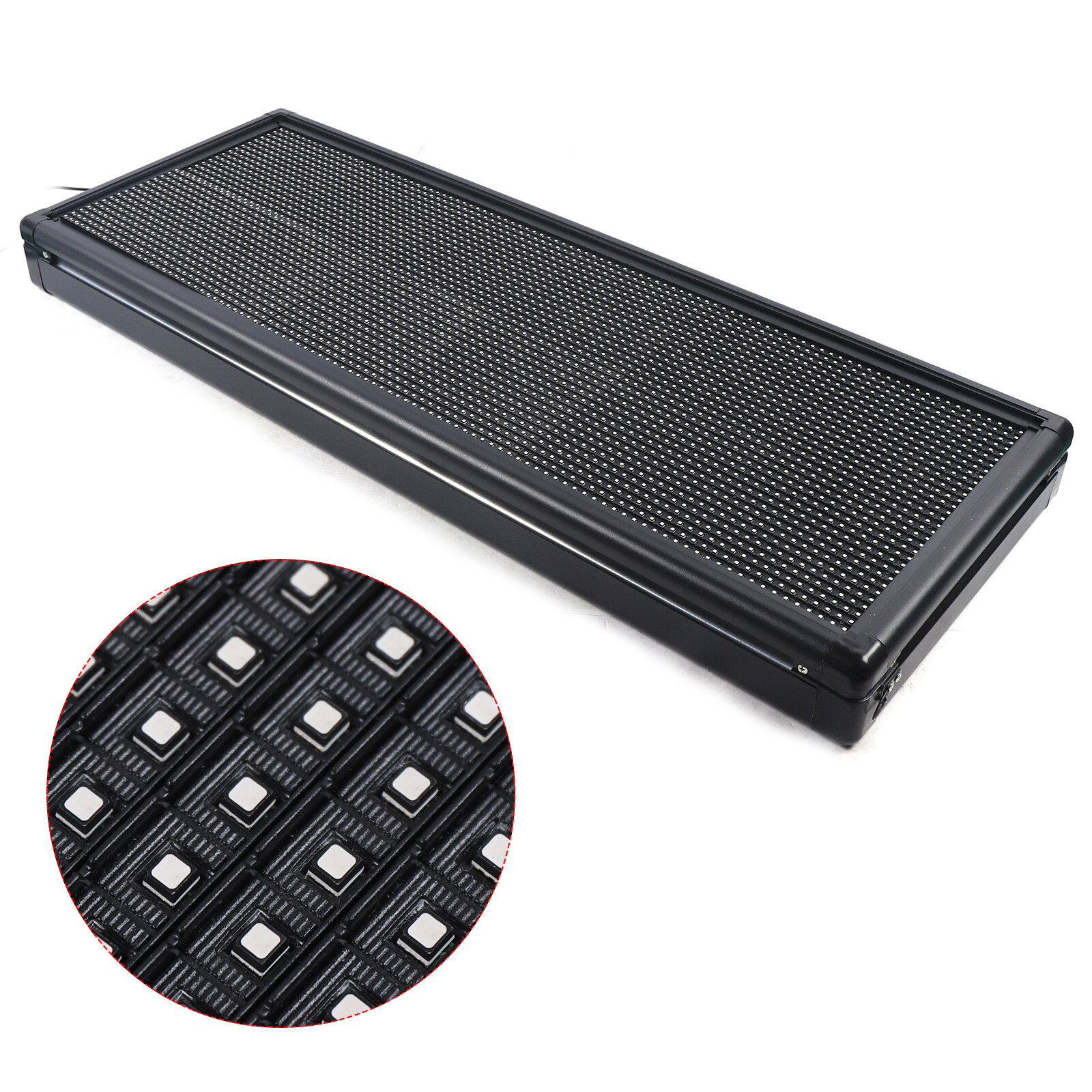 LED Sign 40X15″ 3Color Programmable Scrolling Message Display Board Advertising