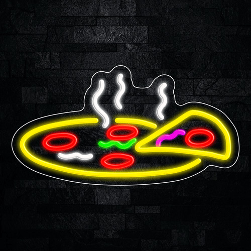 Pizza Neon LED Sign 19″L x 10″H #32627