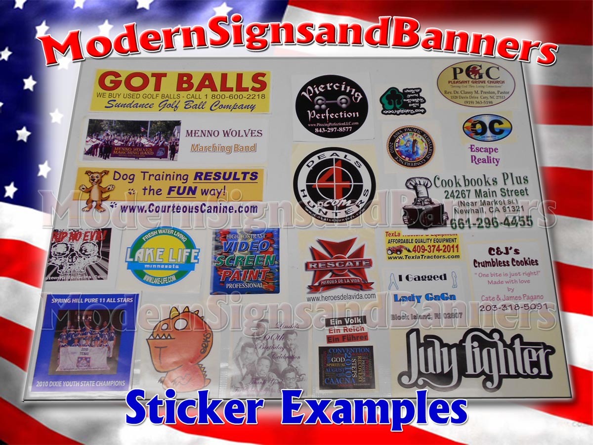 30 5×5 Custom Printed Full Color Outdoor Vinyl Car Bumper Sticker Decal Die Cut