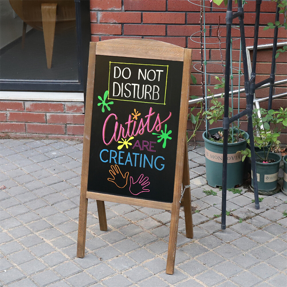 Extra Large Magnetic A-Frame Chalkboard Menu Board Sidewalk Sandwich Board Sign