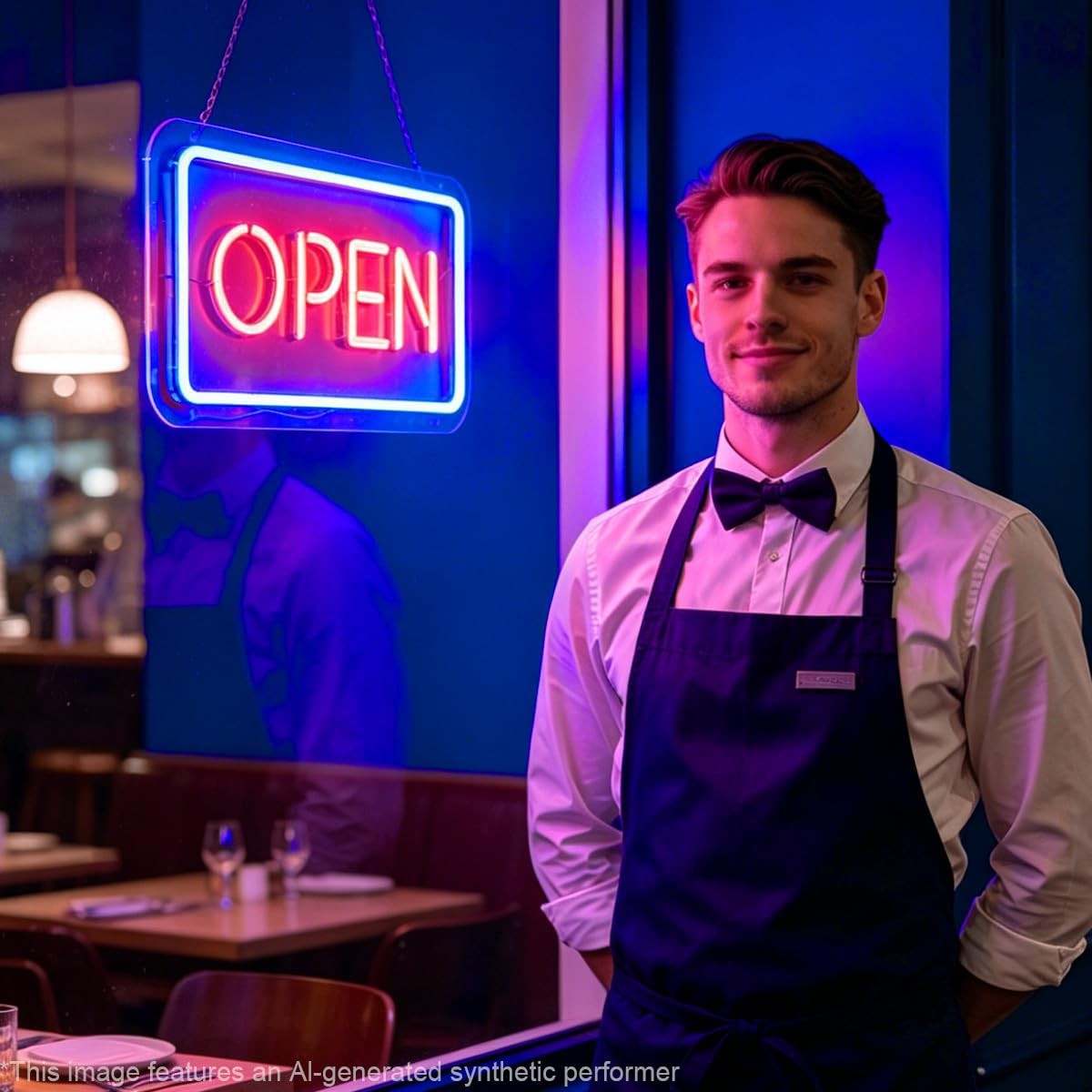 Open Neon Sign 16.5″x7.8″ Dimmable Led Open Sign for Business Restaurant Bar …