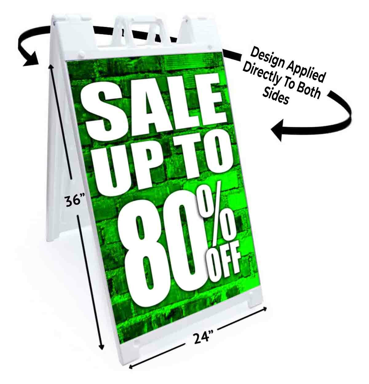 Sale Up To 80% Off Signicade 24×36 A Frame Sidewalk Sign Double Sided