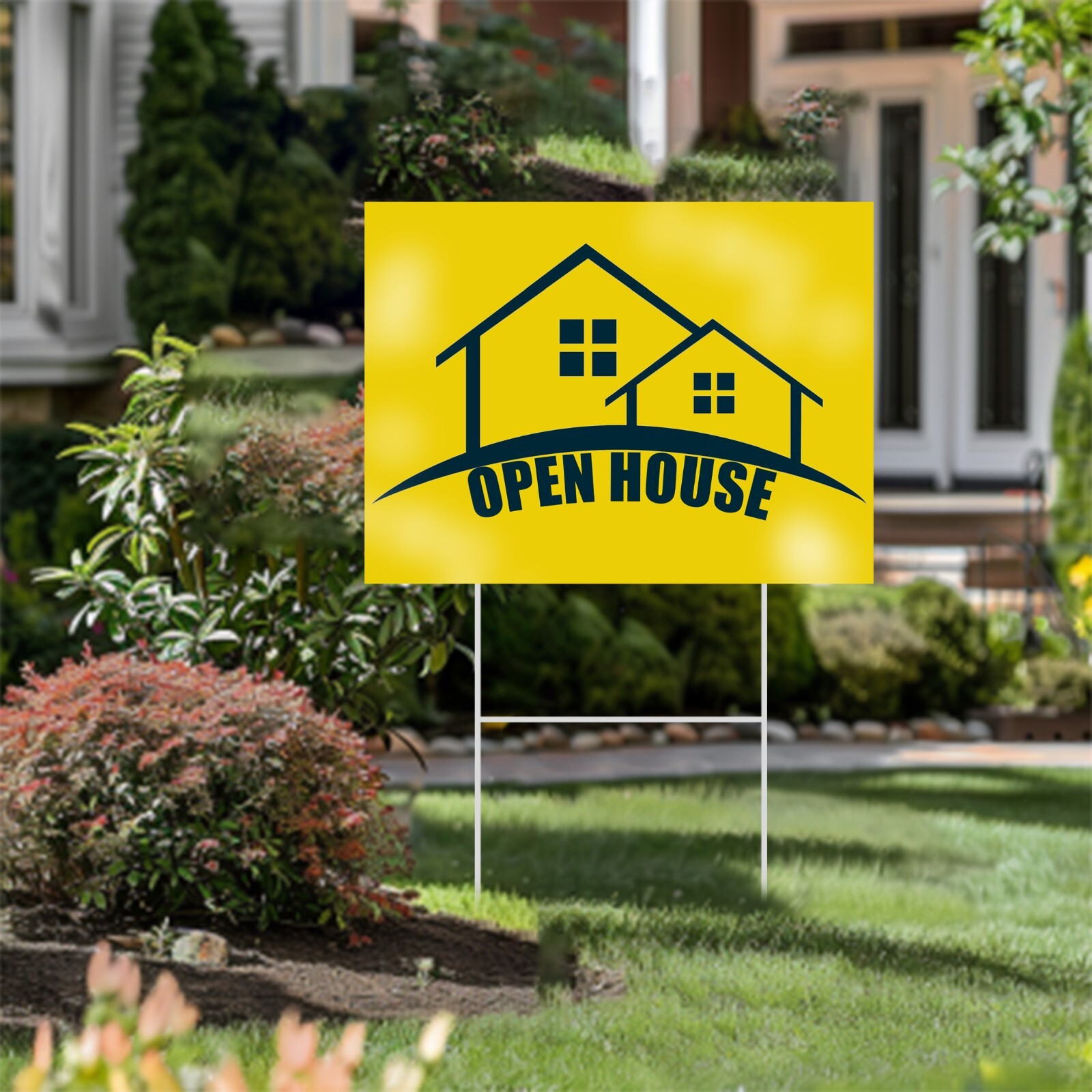 Custom 18×24 Yard Signs – Personalized Blank Corrugated Lawn Sign Free Shipping