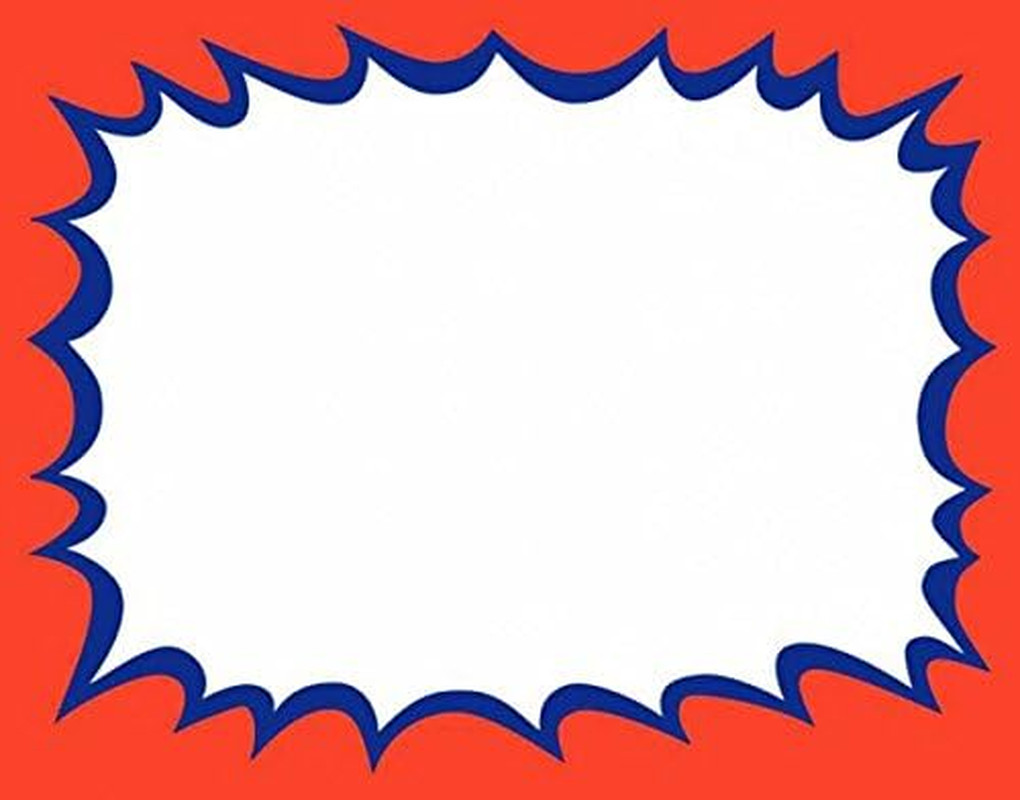 2.75″ X 3.5″ Blank Rectangular Burst Retail Value Sale Signs Cards / 100 Total C