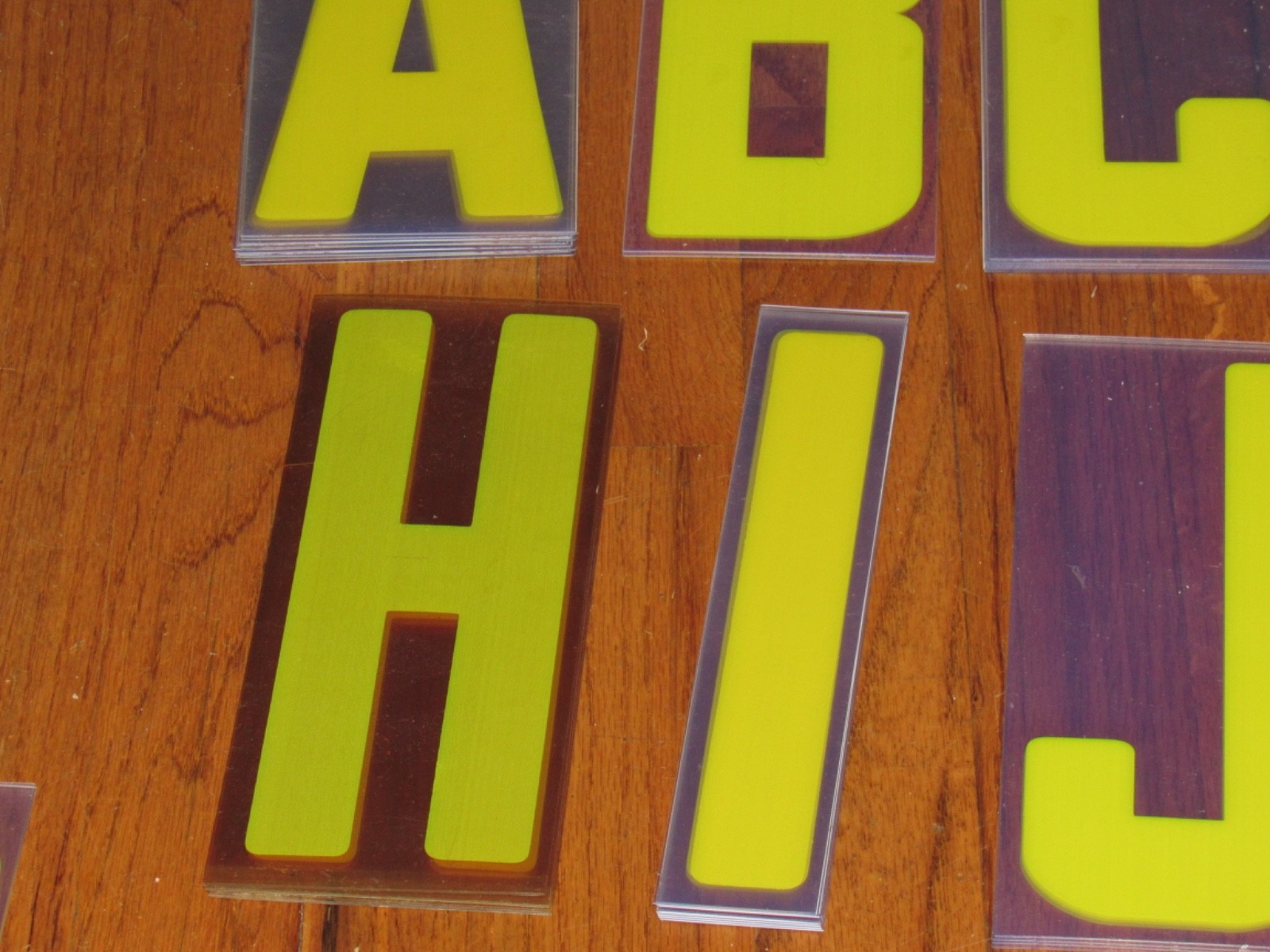 224 Vintage Plastic Marquee Outdoor Sign Symbols Letters Numbers 8″ On 9″ Board