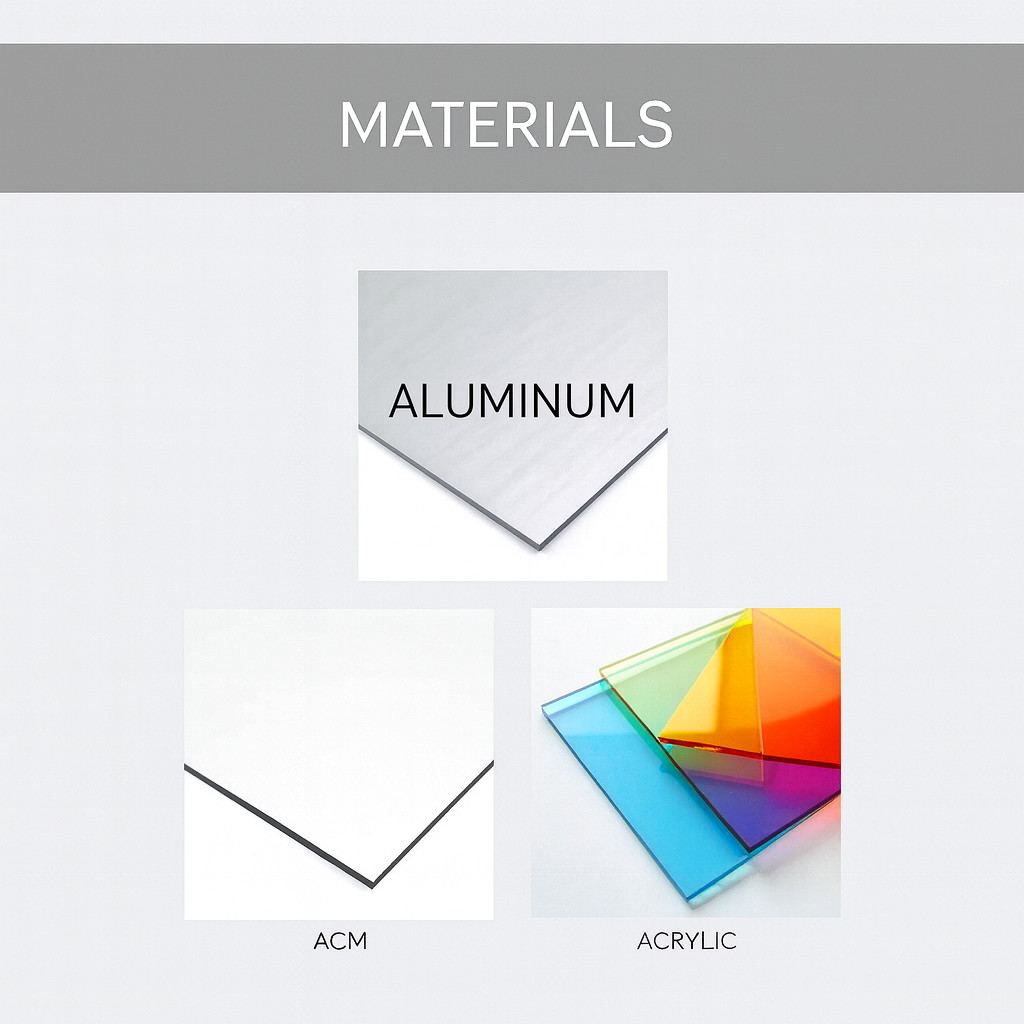 𝑵𝓙̶ Your Brand Custom 3D Channel Letters Illuminated & Non-Illuminated