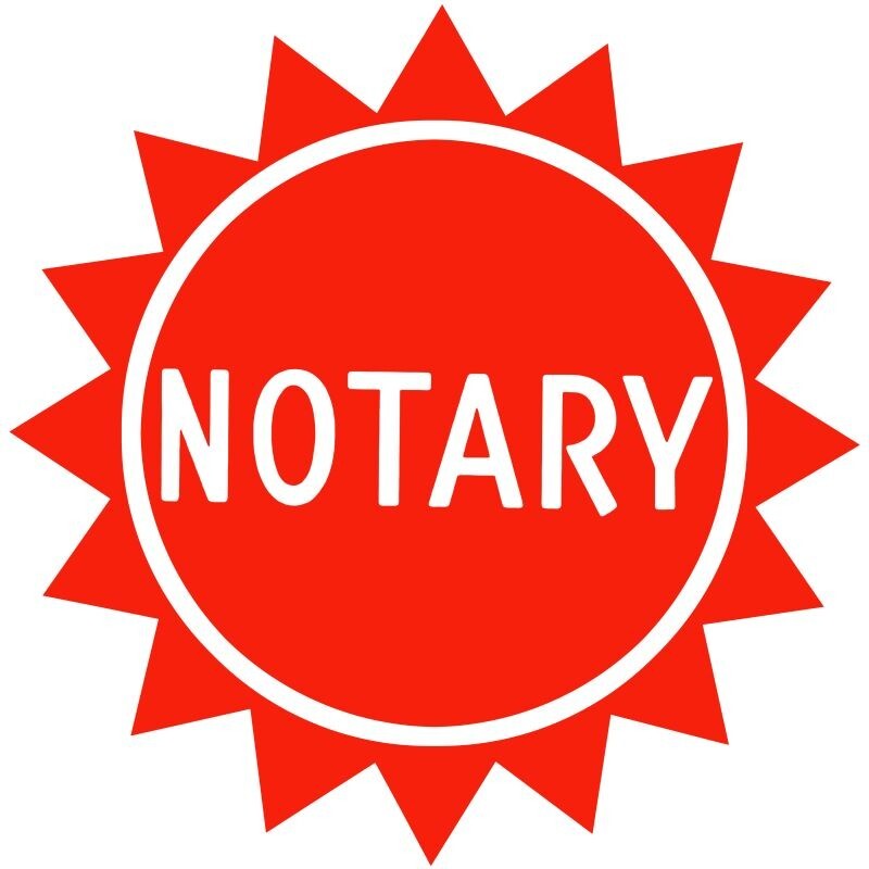 Notary Public DIECUT NEW 18″ Tall Sign USA STEEL XL Size 3 lbs