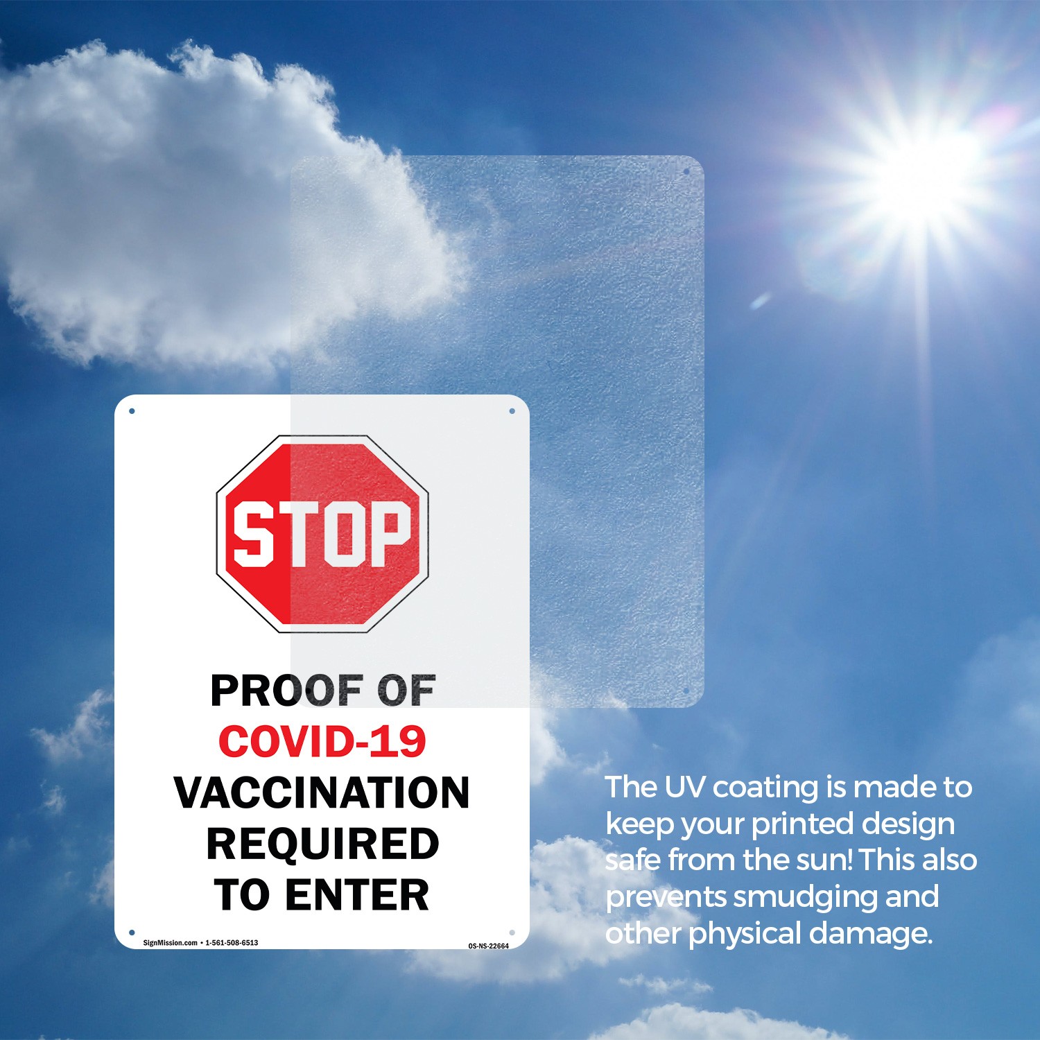 Stop Proof of Covid-19 Vaccination Required to Enter Public Safety 5/10 Pack