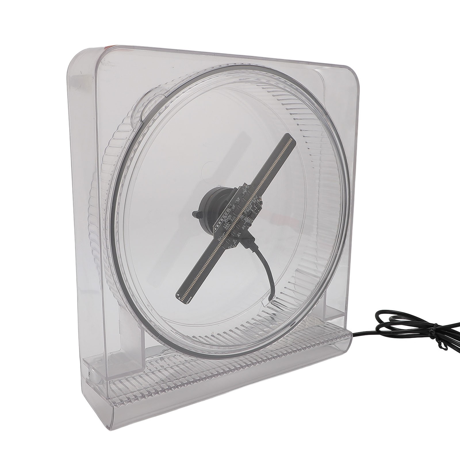 14cm 3D Hologram Fan With Cover Holographic Projector Advertising Display 1 CDUR