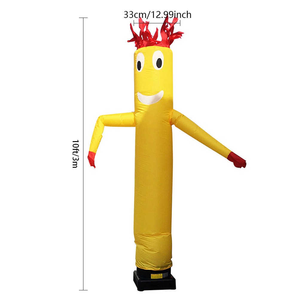 Promotional Inflatable Sky Puppet dancer Yellow 33cm/12.99in Sky Wavy Man NEW