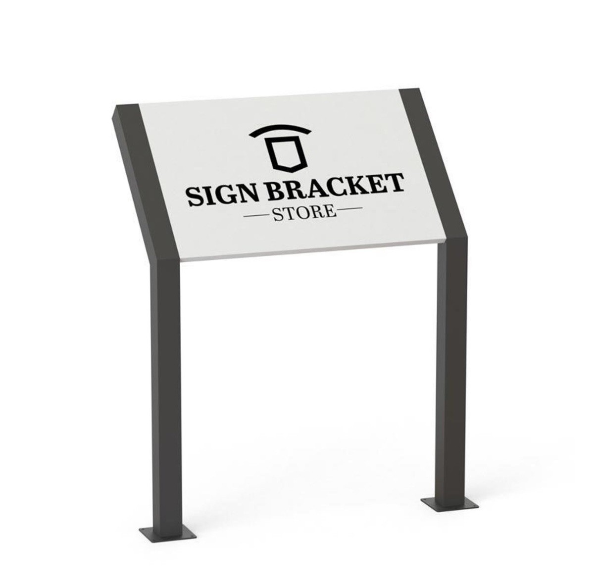Viewpoint Wayfinding Post and Panel System – SignBracketStore