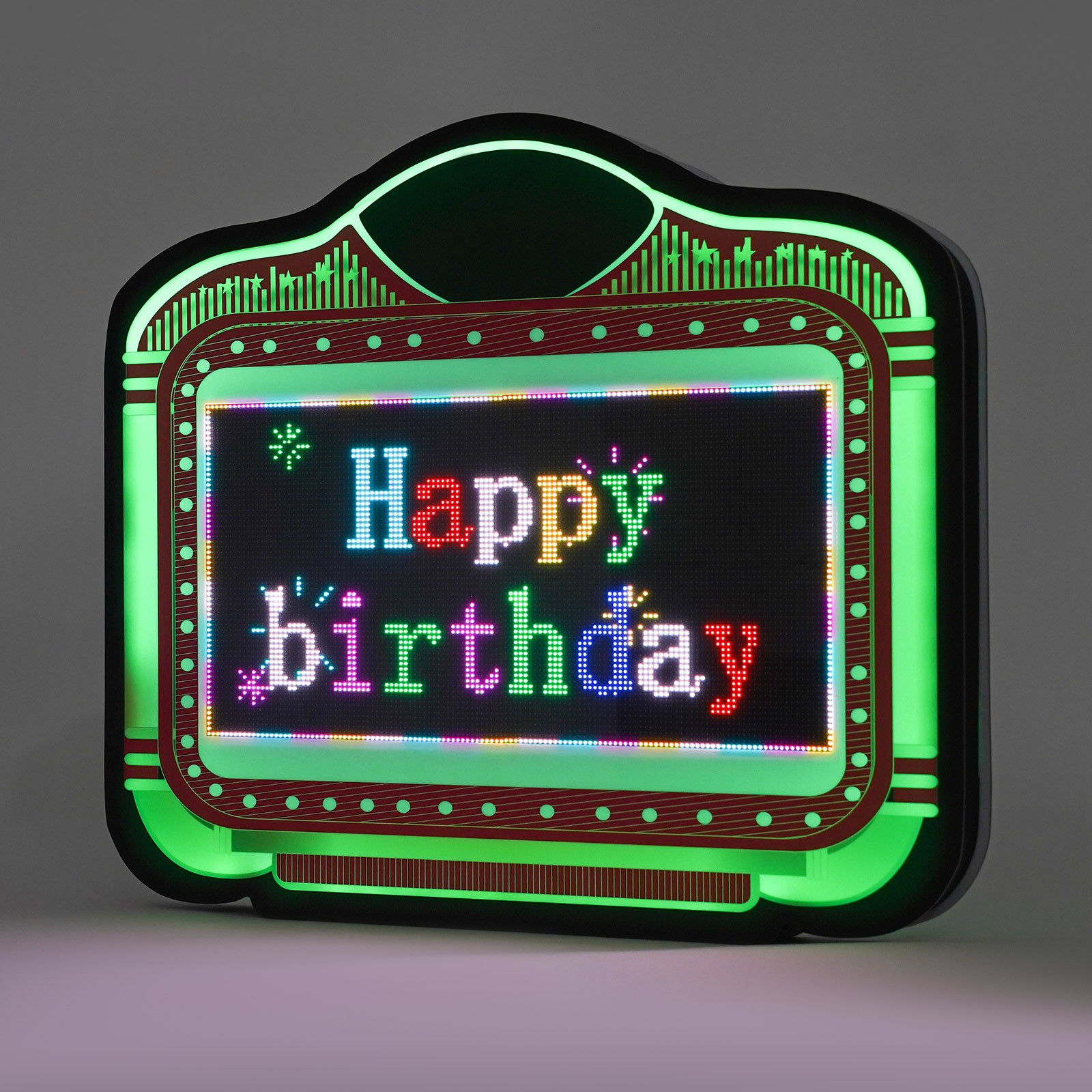 LED Letter Presenter Displayer Display Sign For Birthday Wedding Programmable
