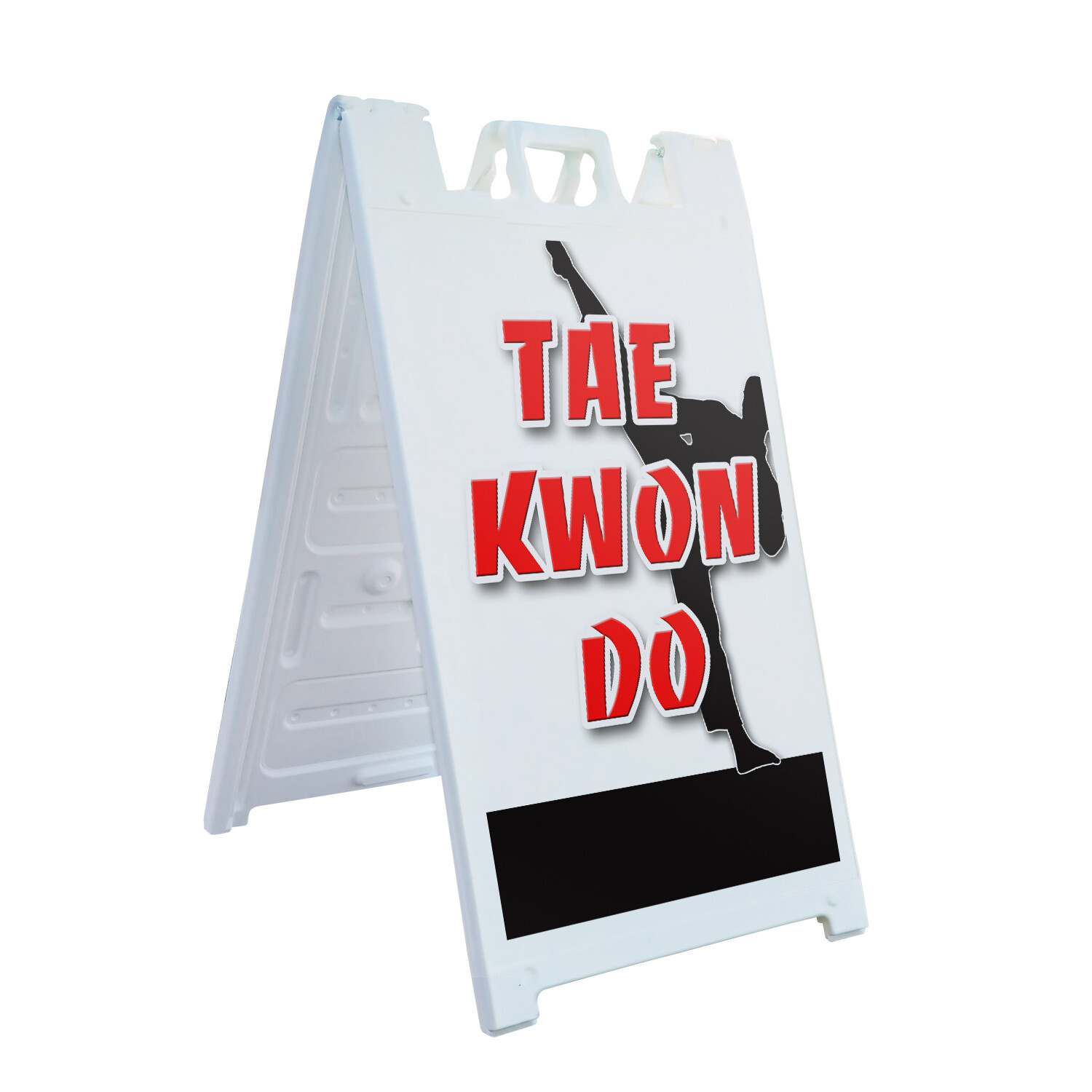 A-frame Sidewalk Tae Kwon Do 24″ x 36″ Double Sided A-Frame Sidewalk Sign
