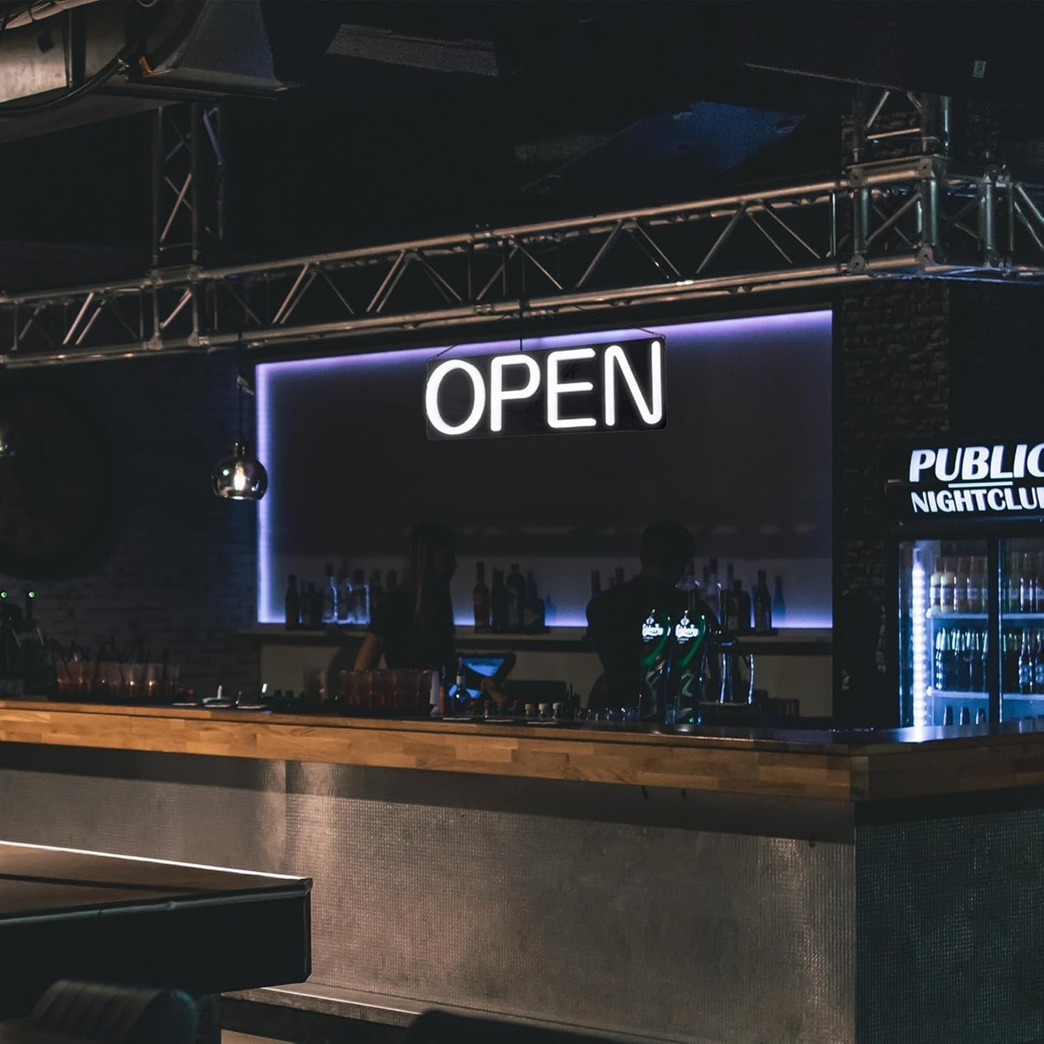 Open Signs for Business,Neon Open Sign Led,20×7 inch with Remote Control,Brig…