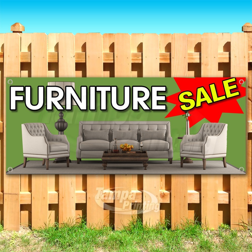 FURNITURE SALE Advertising Home Decor Vinyl Banner Flag Sign USA SB11187