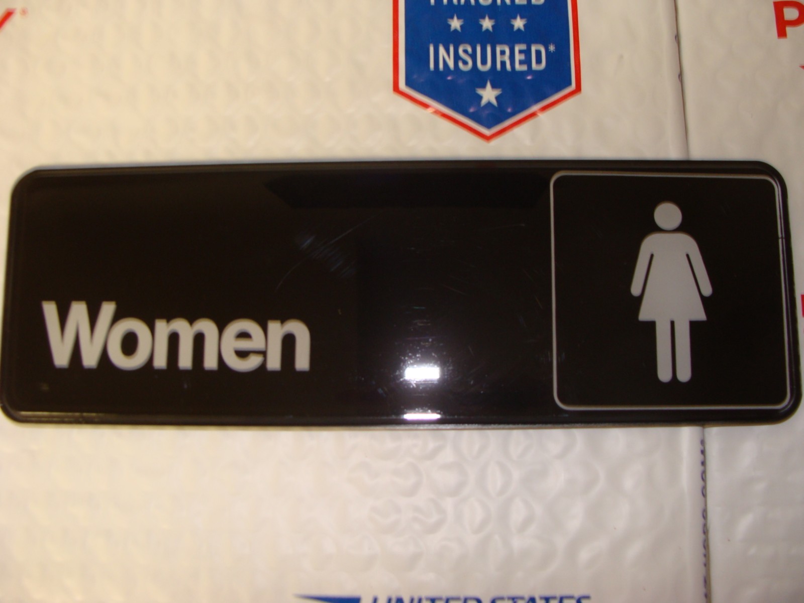 Door Signs 1/8 Thick Plastic Gloss Cole Visual Signs Choice Women Men Office USA